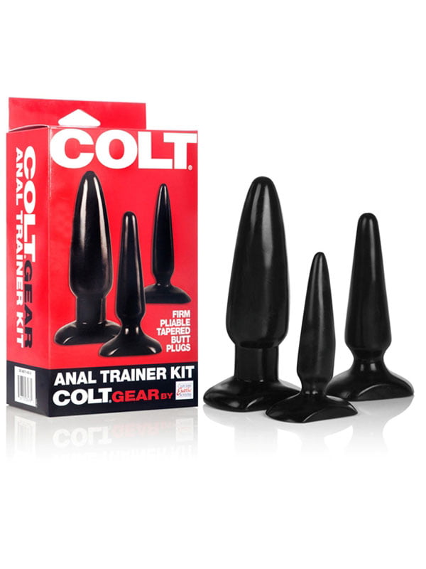 Colt Trainer 3'lü Anal Plug Set-9130