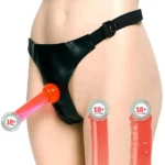 İkili Belden Bağlamalı Jel Penis