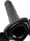Pipedream İçi Boş Belden Bağlamalı Zenci Penis 20 cm