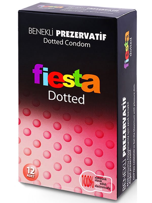 Fiesta Dotted Prezervatif 12'li Paket