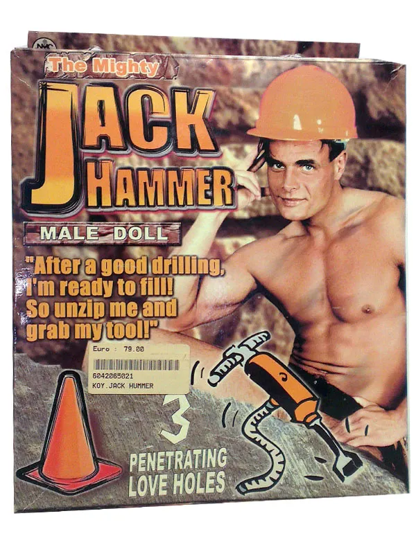 JACK Hammer Doll Erkek Şişme Bebek