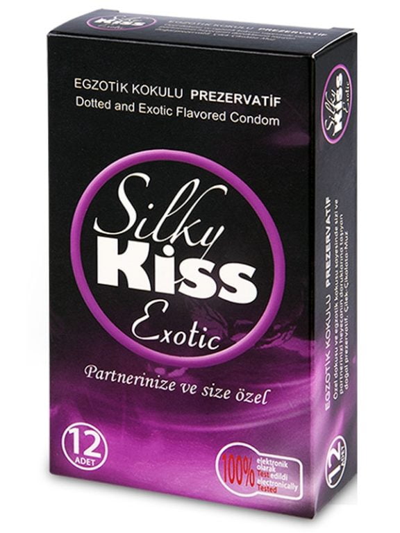 Silky Kiss Egzotik Tırtıklı Prezervatif 12'li Paket