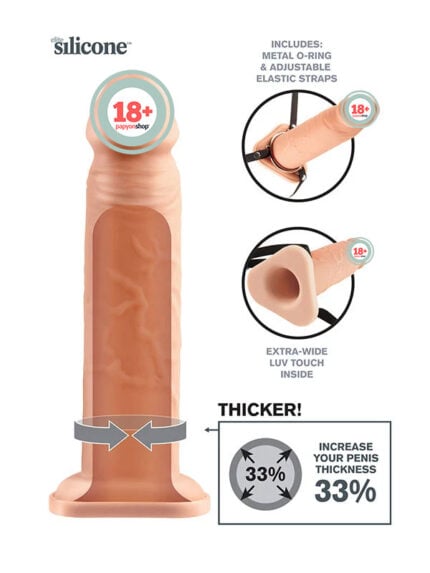 Pipedream X-tensions Silikon İçi Boş Protez Penis 25 cm