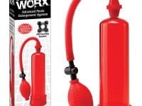 Pipedream Pump Worx Penis Pompası Kirmizi