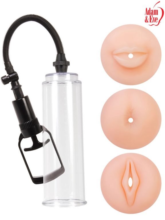 Adam&Eve 3 Başlıklı Penis Pompası