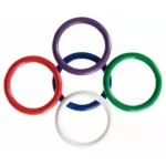 RainBow Pleasure 5’li Renkli Halka Seti