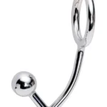 Stainless Steel Penis Halkalı Anal Plug