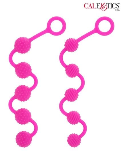 CalExotics Posh O Beads Pink Anal Toplar