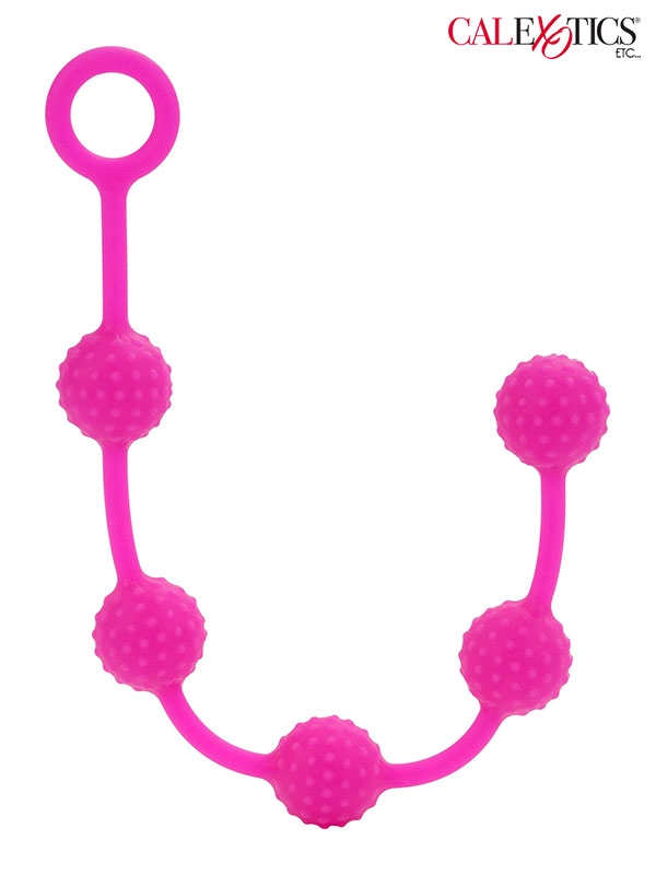 CalExotics Posh O Beads Pink Anal Toplar-11180