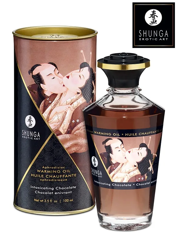 Shunga Warming Oil Intoxicating Choco Sevişme Yağı 100 ml