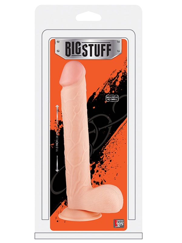 Bigstuff 28 cm Vantuzlu Realistik Penis-12024