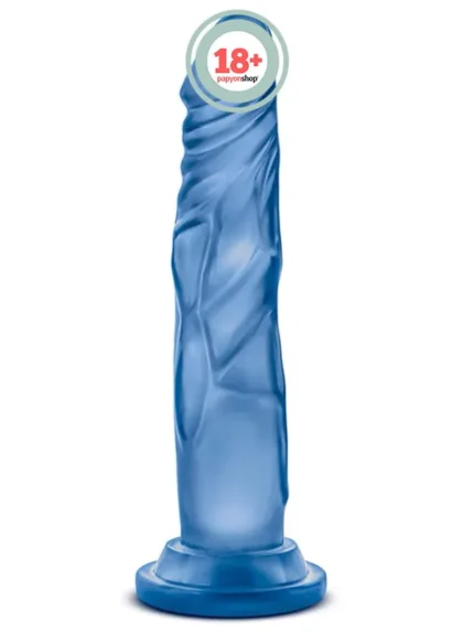 Glow Dicks Blue Penis 19 cm