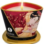 Shunga Massage Candle Sparkling Strawberry Wine 170 ml