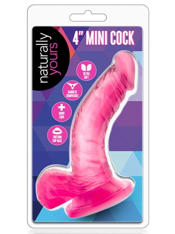 Naturally Yours Mini Penis 11 cm Pembe-12246