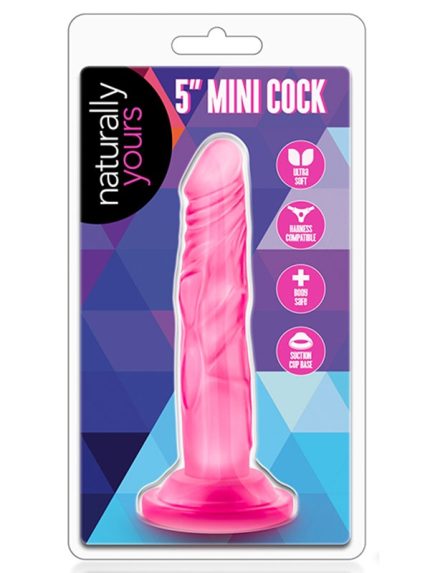 Naturally Yours Mini Penis 13 cm Pembe-12238