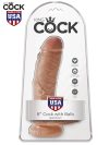 Pipedream King Cock 8" Cock with Balls 20 cm Karamel-12299