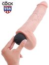 Pipedream King Cock 8" Squirting Cock w/ Balls 20 cm-12336