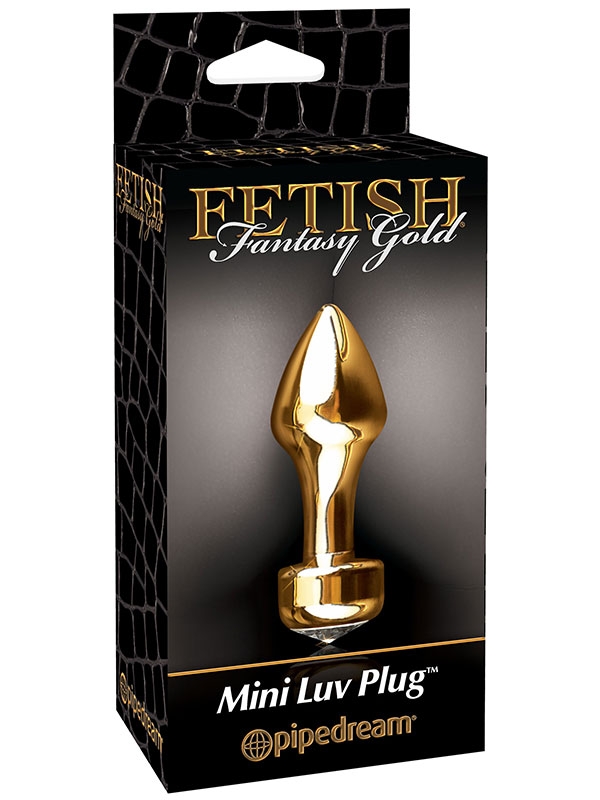 Pipedream Gold Mini Luv Plug-12447