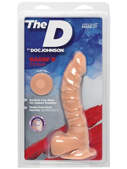 Doc Johnson The D™ Ragin D Realistik Dildo 19 cm-12769