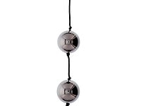 Domino Metallic Balls Black