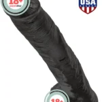 King Cock Realistik Uzun Dildo 36 cm Siyah