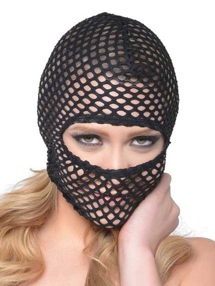 Pipedream Fishnet Hood Maske