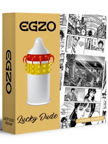 Egzo Lucky Dude Stimulating Condom-13377