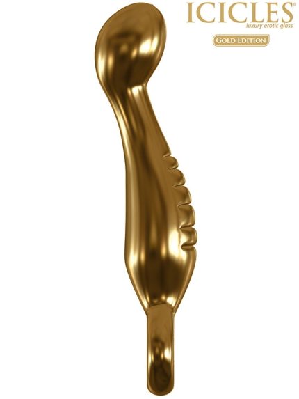 Pipedream Icicles Gold Anal Dildo G04-13491