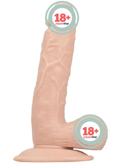 Gerçekçi Realistik Testisli Penis 18 cm