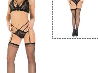 Elawin 10080 Dantelli Seksi Jartiyer Takım