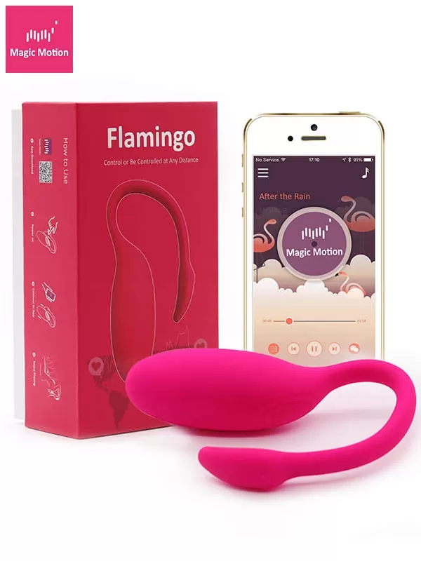 Magic Motion Flamingo Telefon Kontrollü Giyilebilir Vibratör