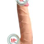 Realistik Vantuzlu Dev Dildo 38 cm
