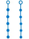 CalExotics Posh O Beads Silikon Anal Vajinal 2'li Top Mavi-14474