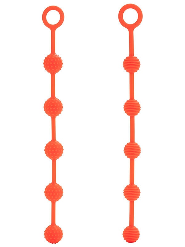 CalExotics Beads Silikon Anal Toplar Orange-14475