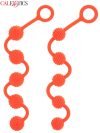 CalExotics Beads Silikon Anal Toplar Orange