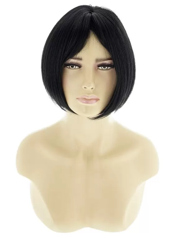 Kısa Siyah Kahküllü Peruk