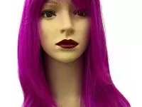 Uzun Fuşya Peruk