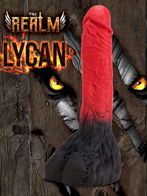 The Realm Lycan Lock On Werewolf Dildo 20 cm-14578
