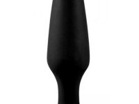 LoveToy LURE ME Silicone Anal Plug S 11.5 cm Siyah