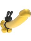 LoveToy Power Clit Titreşimli Klitoris Uyarıcılı Silikon Penis Halkası-14664