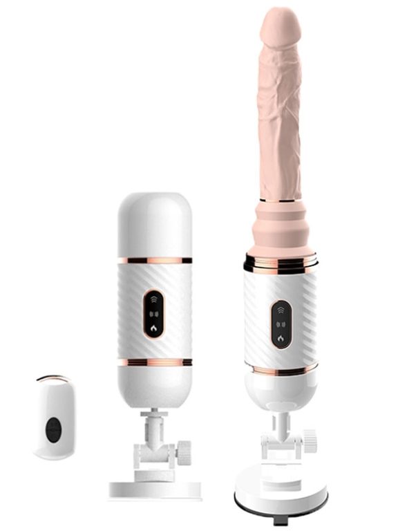 NOXXX Güçlü İleri Geri Hareketli Isıtmalı Uzaktan Kumandalı Şarjlı Sex Makinesi