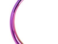 Glamaur Çift Başlı Lüx Kavisli Cam Dildo