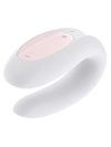 Satisfyer Double Joy Çiftler İçin Akıllı Telefon Kontrollü Vibratör Beyaz-14900