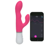 Lovense Nora Çiftler için Bluetooth ve Telefon Kontrollü Rabbit Vibratör