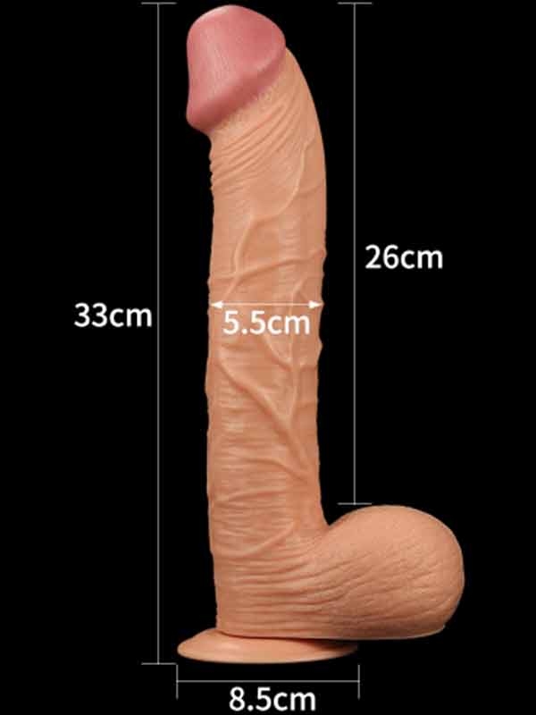 LoveToy King Sized Realistik Penis 30 cm-14982