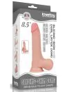 LoveToy Sliding Çift Katmanlı Realistik Dildo Tüm Testisli 22 cm-15078