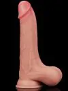 LoveToy Sliding Çift Katmanlı Realistik Dildo Tüm Testisli 22 cm-15079