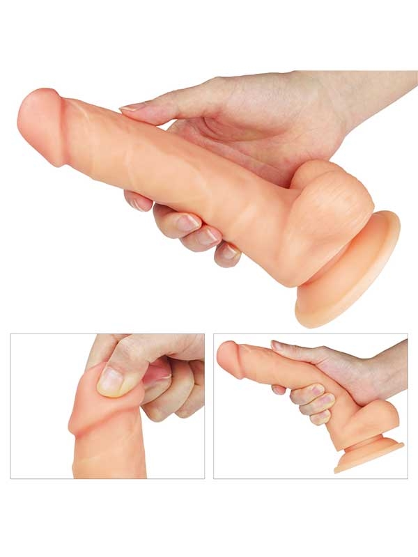 LoveToy The Ultra Soft Dude Realistik Penis 20 cm-15049