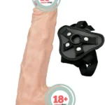 Belden Bağlamalı Realistik Penis İçi Dolu 25 cm