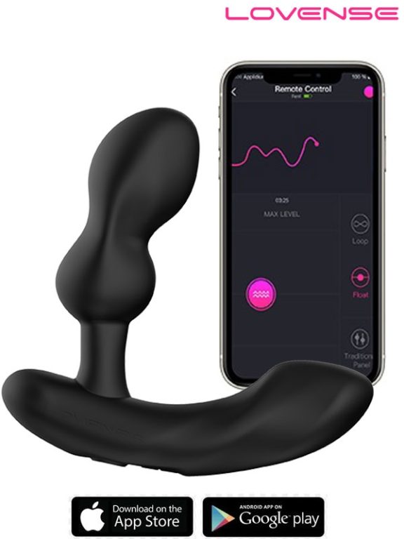 Lovense EDGE 2 Telefon ve Bluetooth Kontrollü Prostat Masaj Vibratörü